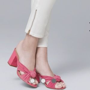 White House| Black Market Callie Mules - NWT